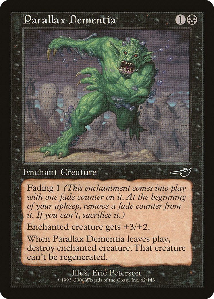 Parallax Dementia (NMS-062) - Nemesis Foil