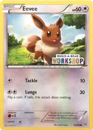 Eevee (Build-A-Bear Workshop Exclusive) 063/98  - Promo