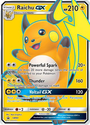 Raichu GX SM90  - Holofoil - Promo