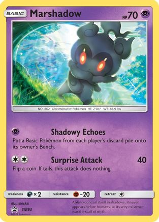 Marshadow SM93  - Holofoil - Promo