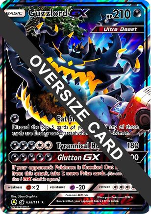 Guzzlord GX - 63a/111/111  - Holofoil - Promo