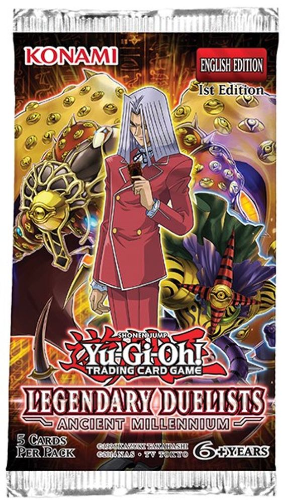 Legendary Duelists: Ancient Millennium Booster Pack (null) - null