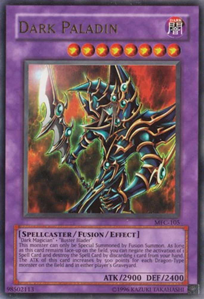 Dark Paladin (Reprint Artwork) (MFC-105) - Ultra Rare