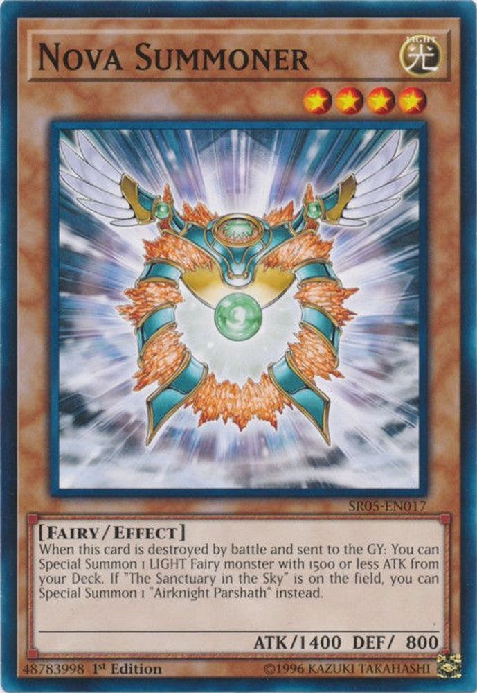 Nova Summoner (SR05-EN017) - Common