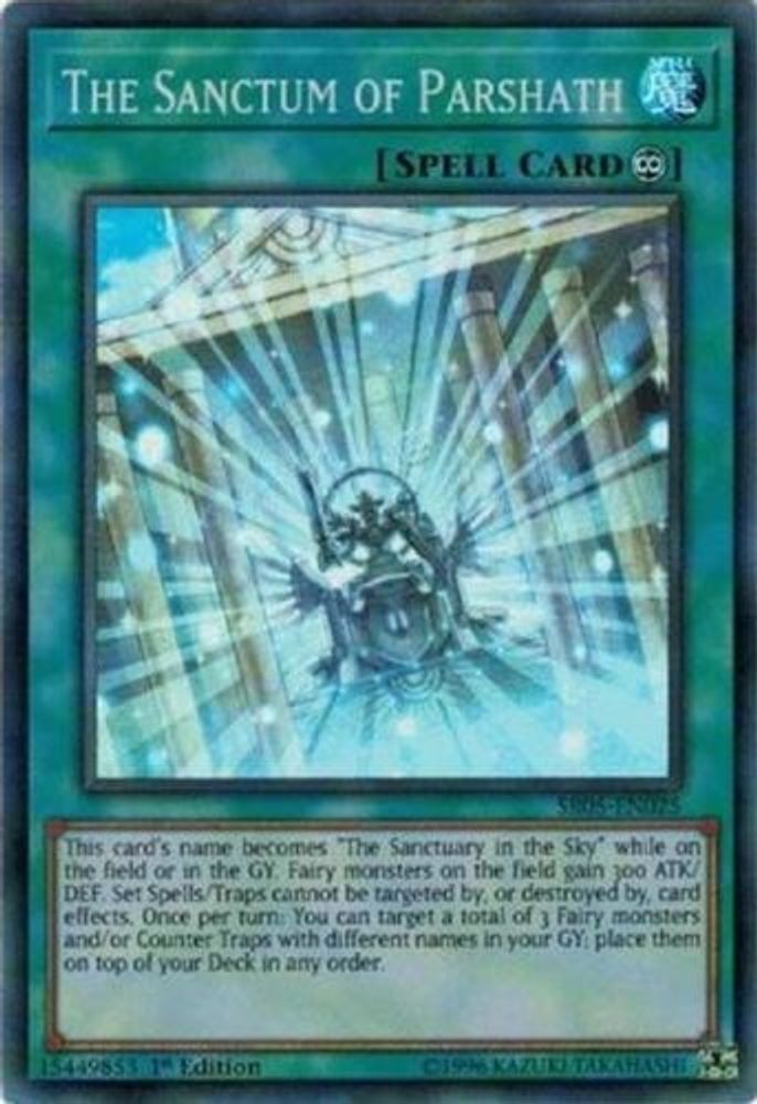 The Sanctum of Parshath (SR05-EN025) - Super Rare