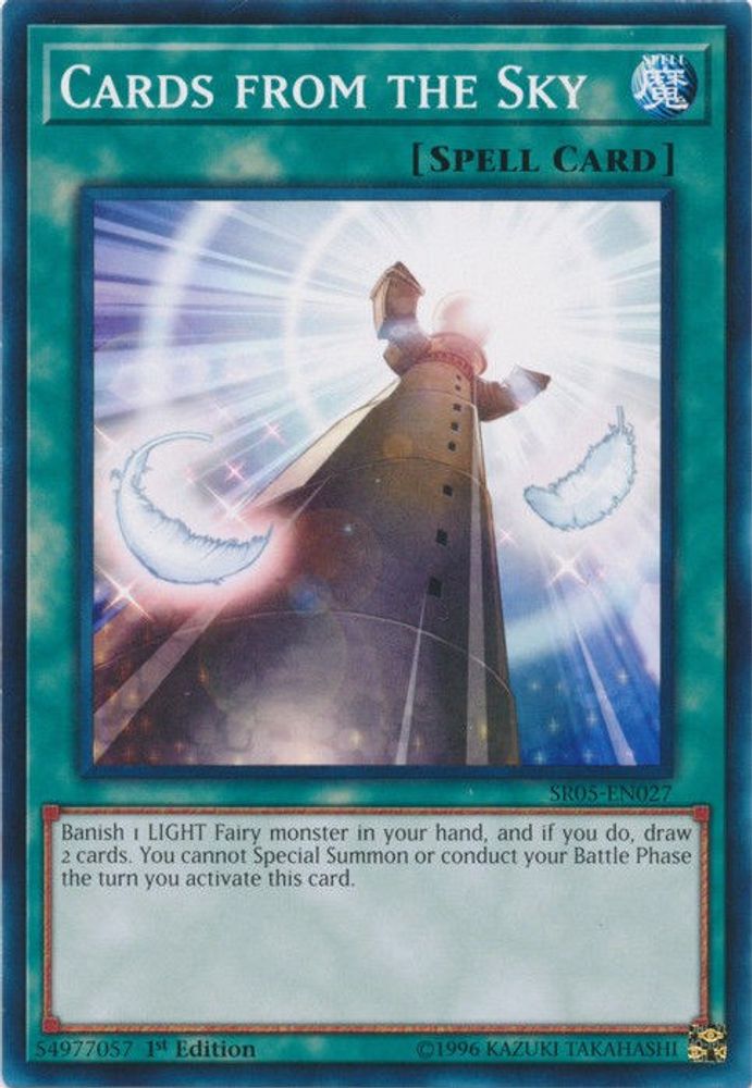 Cards from the Sky (SR05-EN027) - Common