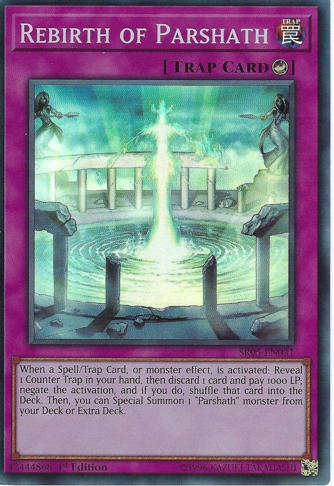 Rebirth of Parshath (SR05-EN031) - Super Rare