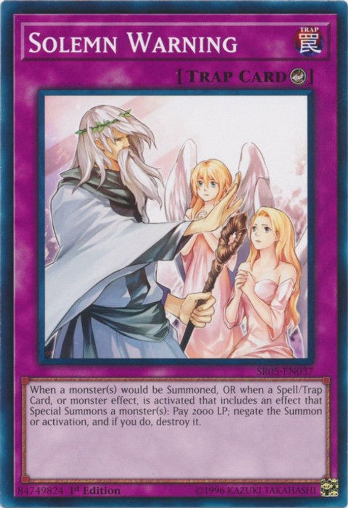 Solemn Warning (SR05-EN037) - Common