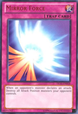 Mirror Force (Red) (DL15-EN018) - Rare