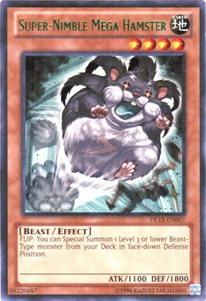 Méga hamster super agile (vert) [DL15-EN007] Rare 