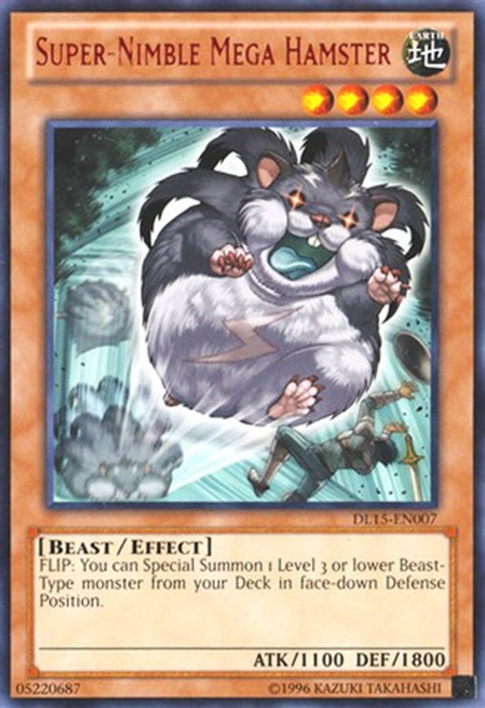 Méga Hamster super agile (rouge) [DL15-EN007] Rare 