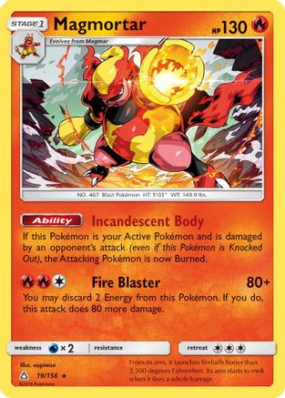 Magmortar  - Holofoil - Holo Rare