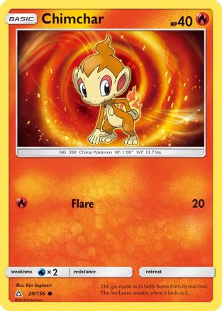 Chimchar (20)/156  - Common