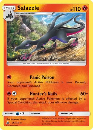 Salazzle  - Rare