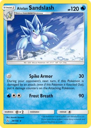 Alolan Sandslash 029  - Rare