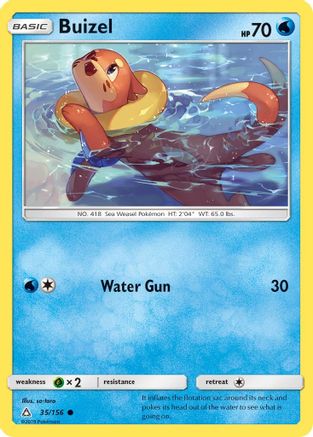 Buizel 035/156  - Common