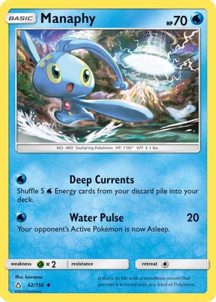 Manaphy 042  - Uncommon