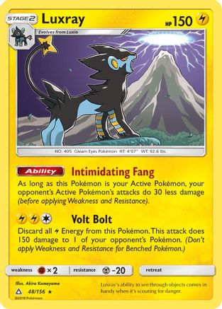 Luxray/156  - Holofoil - Holo Rare