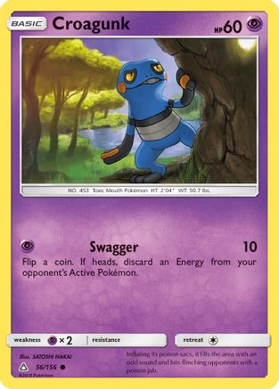 Croagunk (56/156) [Soleil et Lune : Ultra Prisme] 