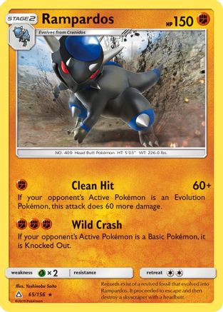 Rampardos 065  - Holofoil - Holo Rare