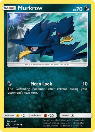 Murkrow (71/156) [Soleil et Lune : Ultra Prisme] 