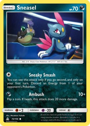 Sneasel 073/156  - Common