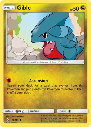 Gible (96) (96) 096  - Common