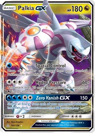 Palkia GX 101  - Holofoil - Ultra Rare