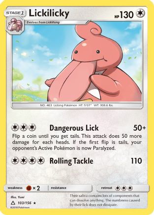 Lickilicky  - Rare
