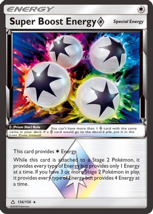 Super Boost Energy Prism Star 136  - Holofoil - Prism Rare