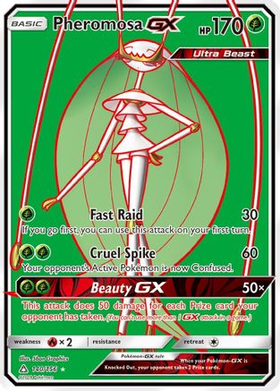 Pheromosa GX (Full Art)  - Holofoil - Ultra Rare