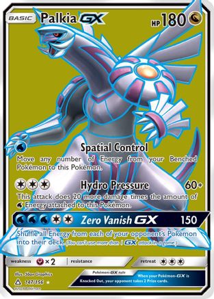 Palkia GX (Full Art)  - Holofoil - Ultra Rare