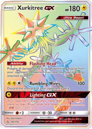 Xurkitree GX (Secret Rare)  - Holofoil - Secret Rare