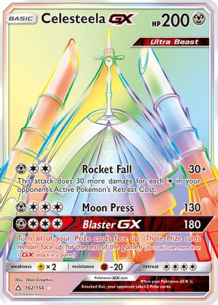 Celesteela GX (Secret Rare)  - Holofoil - Secret Rare