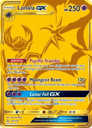 Lunala GX (172/156) [Soleil et Lune : Ultra Prisme] 