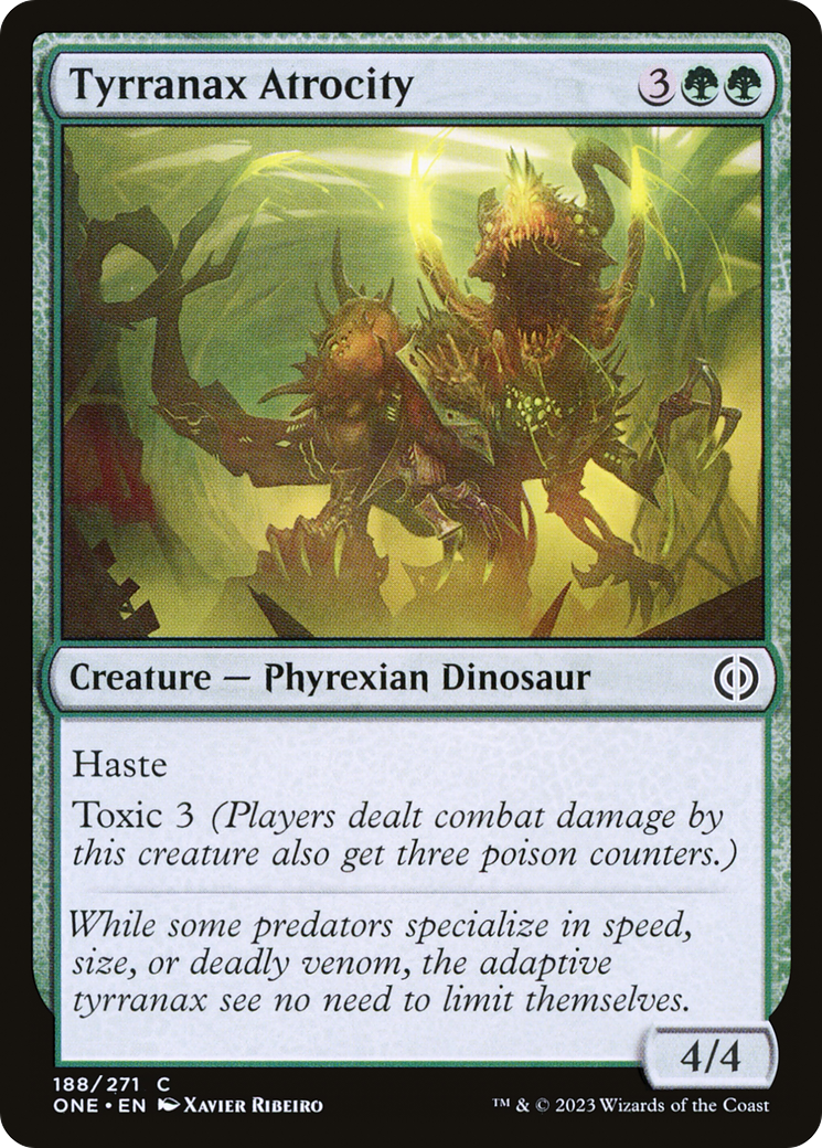 Tyrranax Atrocity [Phyrexia : Tous seront un] 