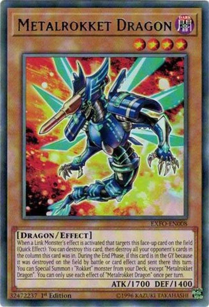 Metalrokket Dragon (EXFO-EN008) - Rare