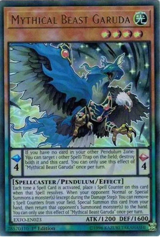 Mythical Beast Garuda (EXFO-EN023) - Ultra Rare