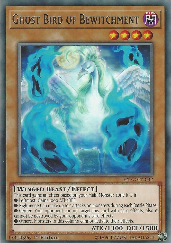 Ghost Bird of Bewitchment (EXFO-EN032) - Rare