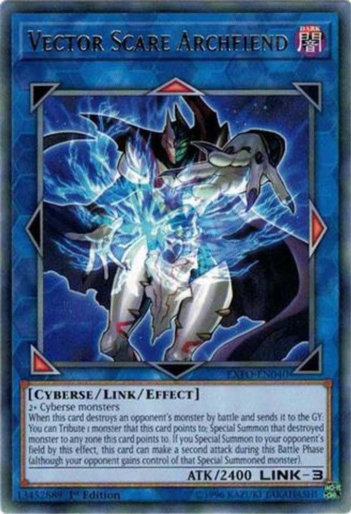 Vector Scare Archfiend (EXFO-EN040) - Rare