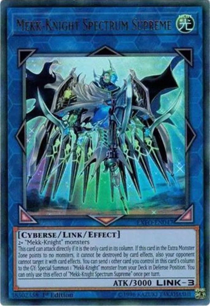 Mekk-Knight Spectrum Supreme (EXFO-EN047) - Ultra Rare