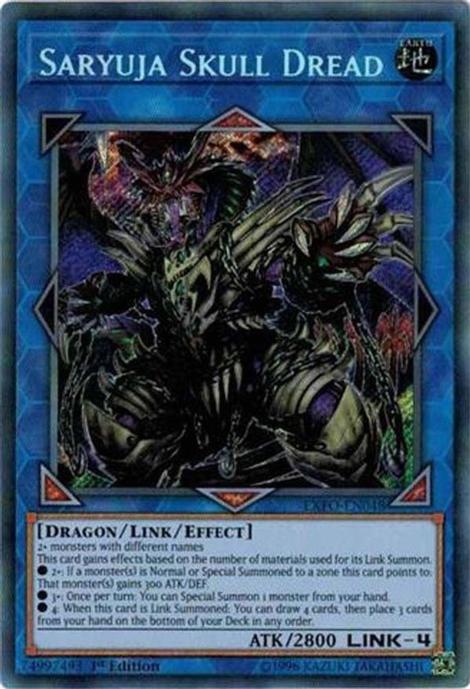 Saryuja Skull Dread (EXFO-EN048) - Secret Rare