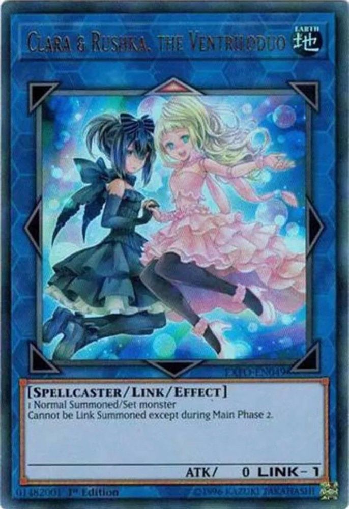 Clara & Rushka, the Ventriloduo (EXFO-EN049) - Ultra Rare