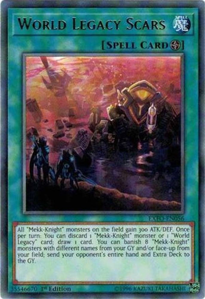 World Legacy Scars (EXFO-EN056) - Rare