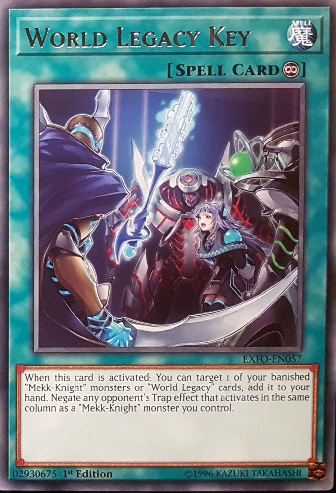 World Legacy Key (EXFO-EN057) - Rare