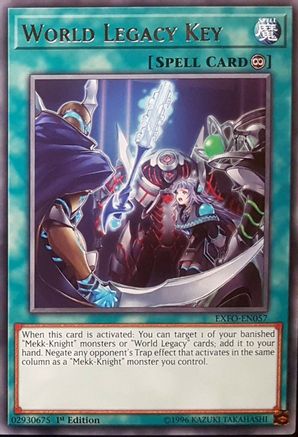 World Legacy Key [EXFO-EN057] Rare