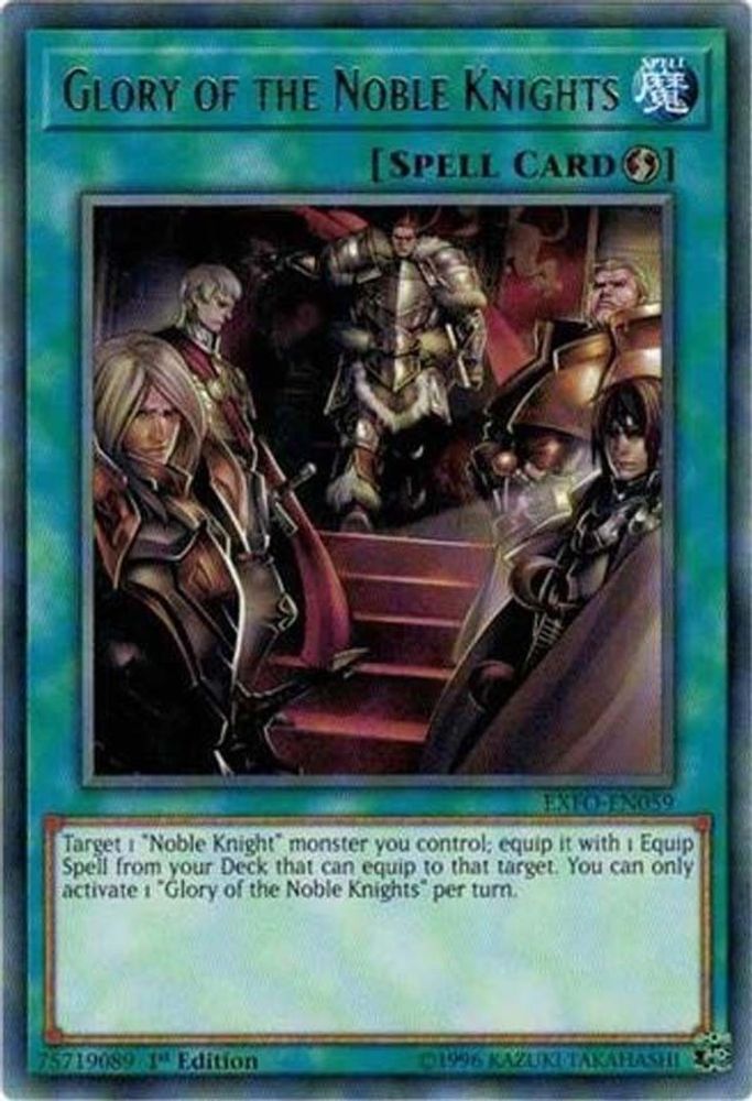 Glory of the Noble Knights (EXFO-EN059) - Rare