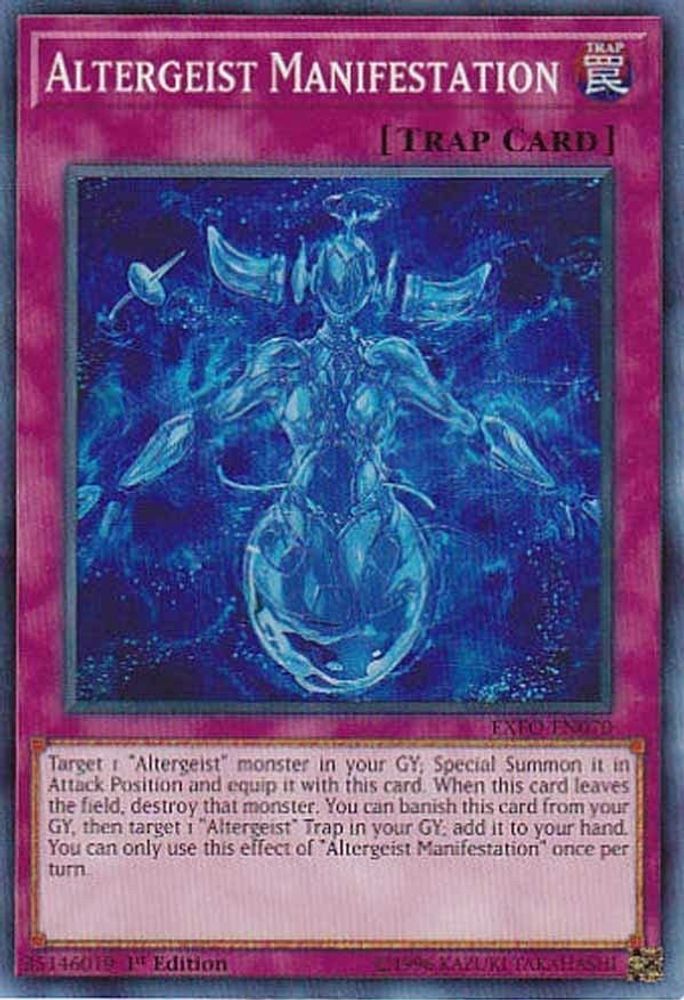 Altergeist Manifestation (EXFO-EN070) - Super Rare