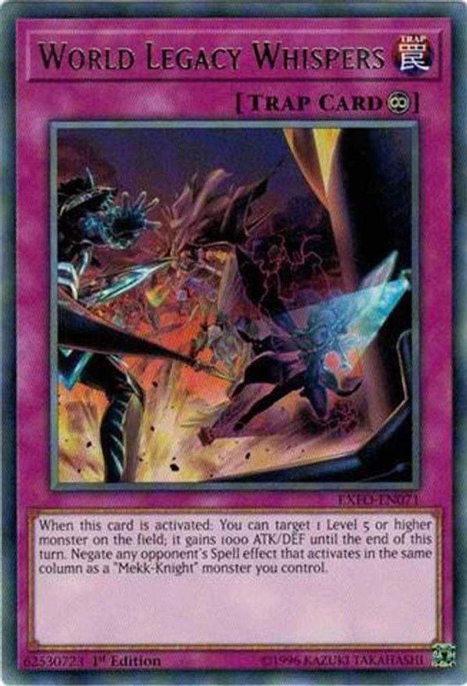 World Legacy Whispers (EXFO-EN071) - Rare