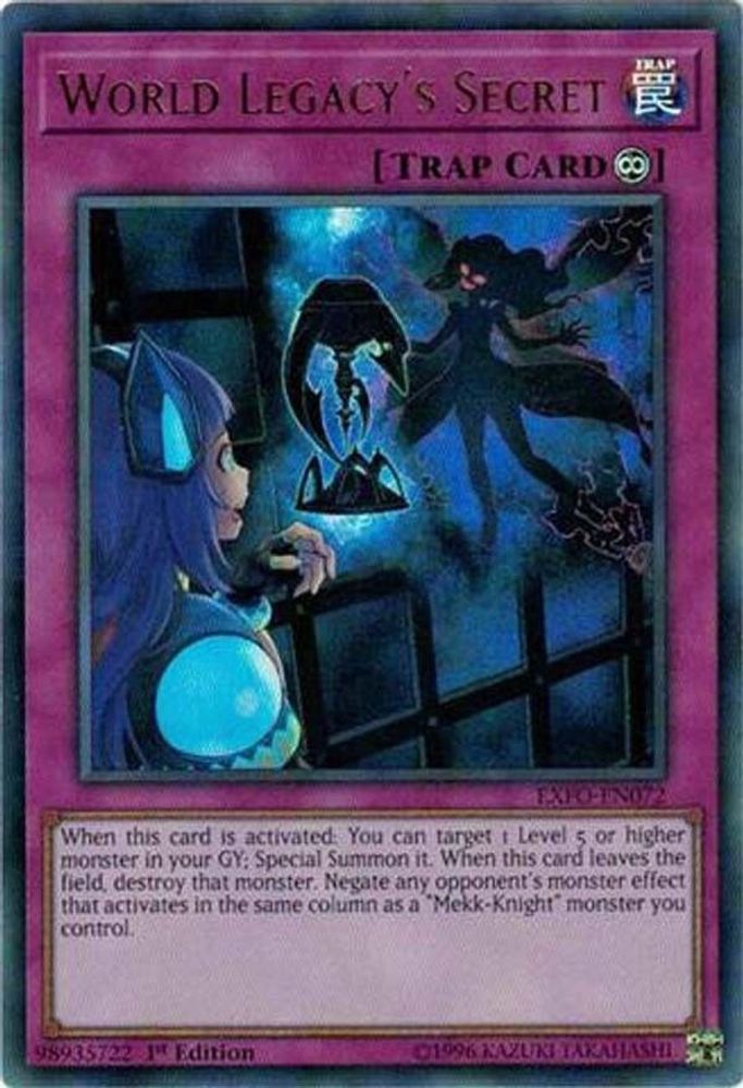 World Legacy's Secret (EXFO-EN072) - Ultra Rare
